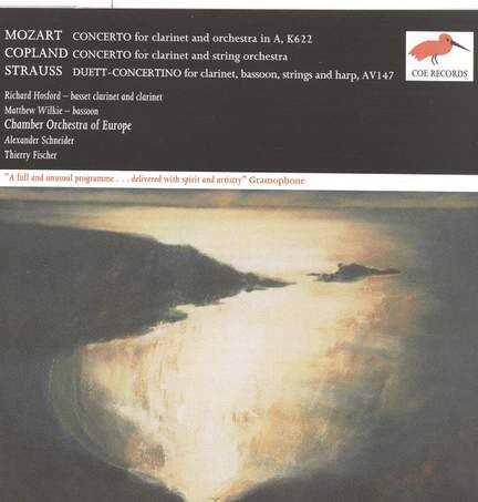 Mozart: Clarinet Concertos & Duett-Concertino