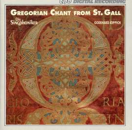Gregorian Chant from St Gall - Volume I