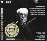 Feldman: Flute & Orchestra, Cello & Orchestra, Oboe & Orchestra
