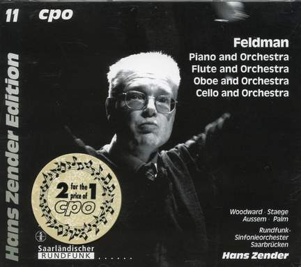 Feldman: Flute & Orchestra, Cello & Orchestra, Oboe & Orchestra