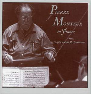 Pierre Monteux in France