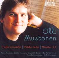 Mustonen: Triple concerto for Three Violins and Orchestra (1998), etc.