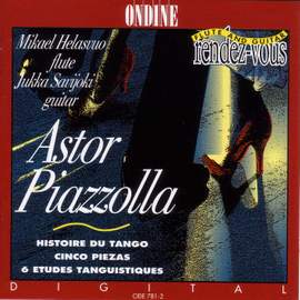 Astor Piazzolla Works for Flute and Guitar