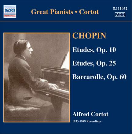 Great Pianists - Cortot - Naxos: 8111052 - CD or download | Presto Music