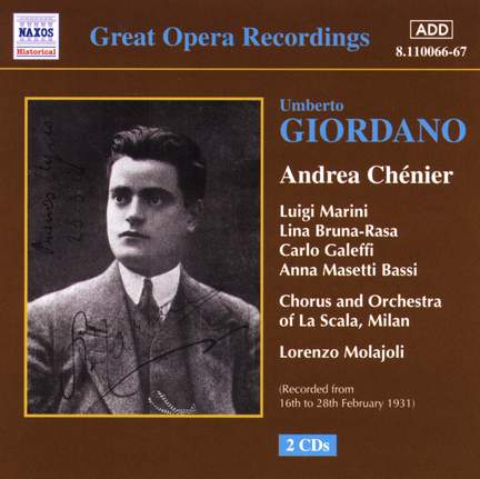 Giordano, U: Andrea Chénier