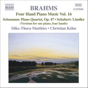 Brahms: Four Hand Piano Music, Volume 16