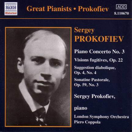 Prokofiev plays Prokofiev - Naxos: 8110670 - CD or download