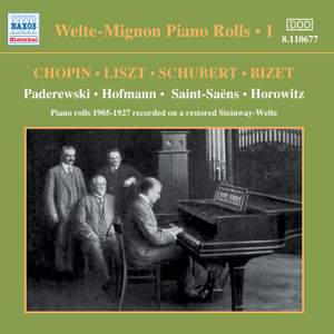 Welte-Mignon Piano Rolls, Vol. 1 (1905-1927) Product Image