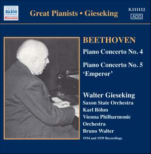 Great Pianists - Walter Gieseking