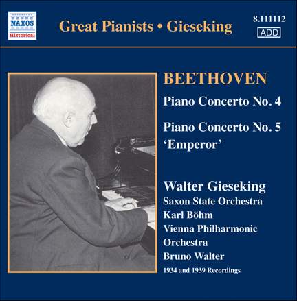 Great Pianists - Walter Gieseking