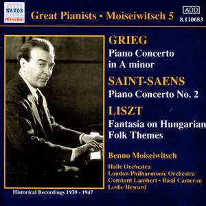 Great Pianists - Moiseiwitsch 5