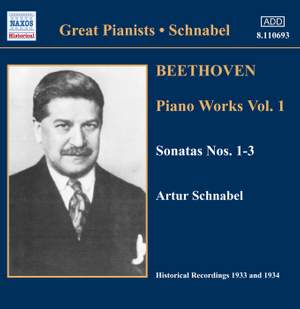 Great Pianists - Schnabel, volume 1