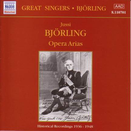 Jussi Bjorling - Opera Arias