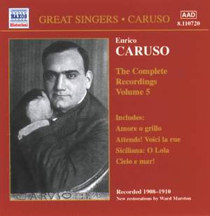 Enrico Caruso - Complete Recordings, Vol. 5