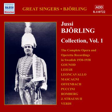 Jussi Björling Collection, Vol. 1