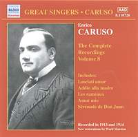 Enrico Caruso - Complete Recordings, Vol. 8