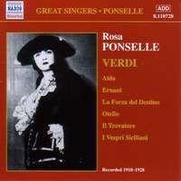 Rosa Ponselle sings Verdi (1918-1928)