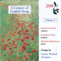 A Century of English Song, Volume 3