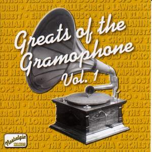 Greats of the Gramophone, Vol. 1 Product Image