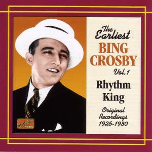 The Earliest Bing Crosby, Volume 1 - Rhythm King Product Image