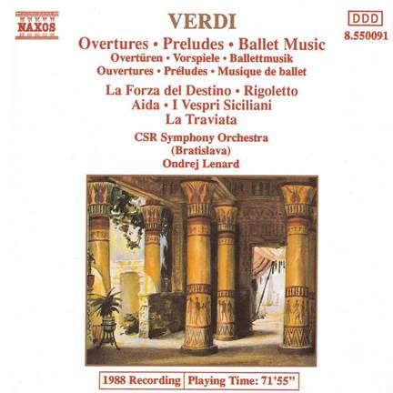 Verdi - Overtures, Preludes & Ballet Music