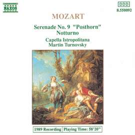 Mozart: 'Posthorn' Serenade & Notturno in D major