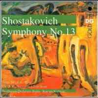 Shostakovich: Symphony No. 13 in B flat minor, Op. 113 'Babi Yar'