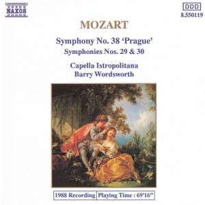 Mozart: Symphonies Nos. 29, 30 & 38