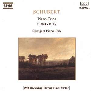Schubert: Piano Trio No. 1 & Movement for piano trio