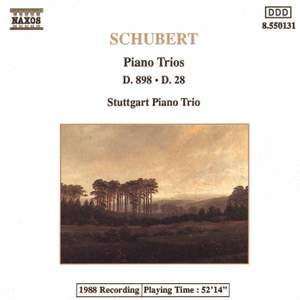 Schubert: Piano Trio No. 1 & Movement for piano trio