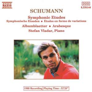 Schumann: Études symphoniques, Bunte Blätter & Arabeske