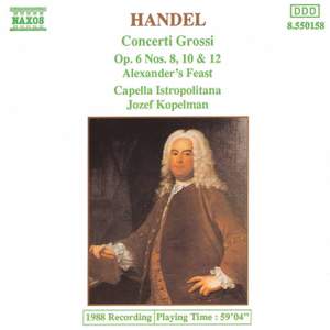 Handel: Selected Concerto Grossi