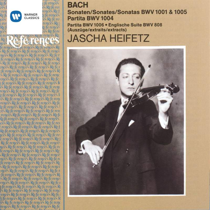 Jascha Heifetz Plays J. S. Bach - Biddulph: 85038-2 - 2 CDs
