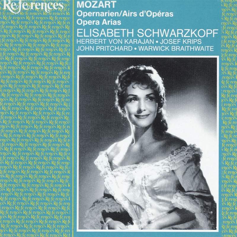 CD 【】 Mozart；Operatic Arias Mozart ,AntoniaFraser ,Popp ,Lorengar
