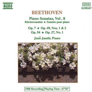 Beethoven: Piano Sonatas Vol. 8