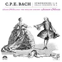 C P E Bach - Symphonies Nos. 1 - 4