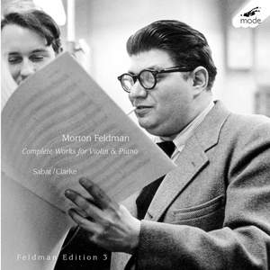 Feldman Edition Volume 3 - Complete Music for Violin & Piano