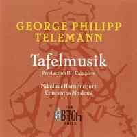 Telemann: Tafelmusik III