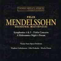 Felix Mendelssohn - Masterpieces for orchestra