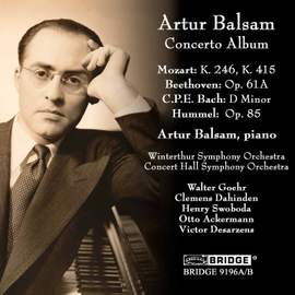 Artur Balsam: Concerto Album