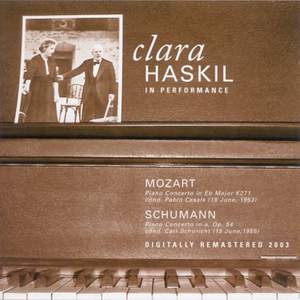 Clara Haskil In Performance