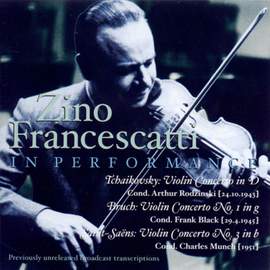 Zino Francescatti In Performance
