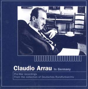 Claudio Arrau In Germany