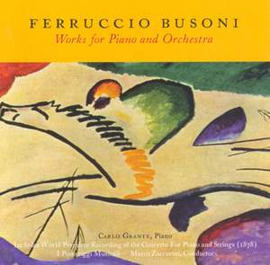 Busoni: Works For Piano And Orchestra