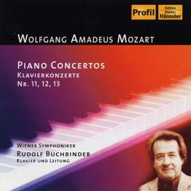 Mozart: Piano Concertos Nos. 11-13