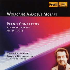 Mozart: Piano Concertos Nos. 14 - 16