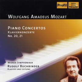 Mozart: Piano Concertos Nos. 20 and 21