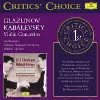 Glazunov & Kabalevsky: Violin Concertos