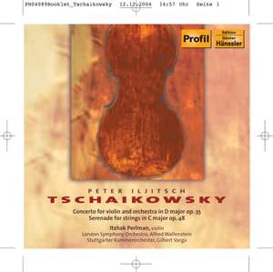 Tchaikovsky: Violin Concerto & Serenade for Strings