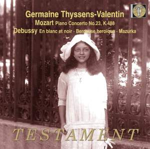 Germaine Thyssens-Valentin plays Mozart, Debussy & Fauré